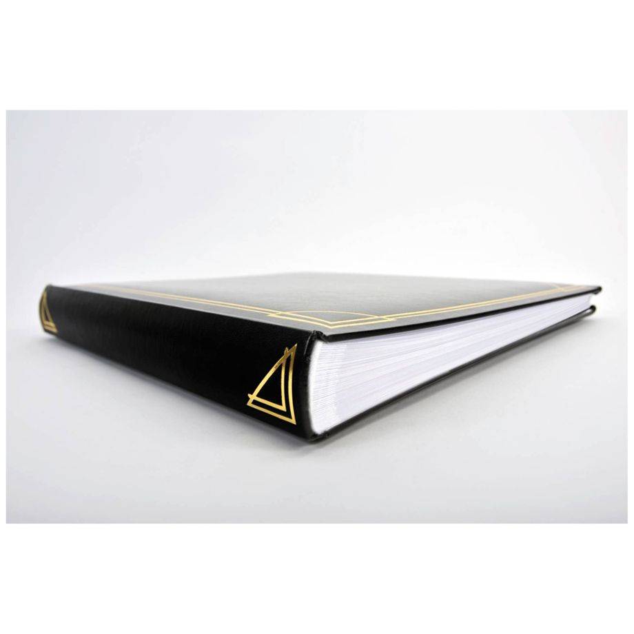 Walther standaard zwart 30x30 100 pag. met fotoalbum MX200B-1