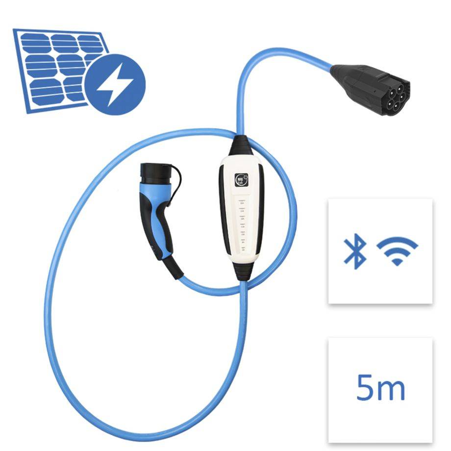 NRGkick 32A Pure voor PV-Nutzer 5m standaard WLAN-0
