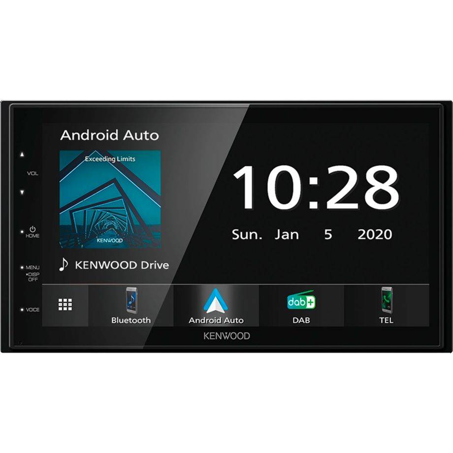 Kenwood DMX5020DABS Autoradio met scherm dubbel DIN Aansluiting voor achteruitrijcamera, Bluetooth handsfree-0