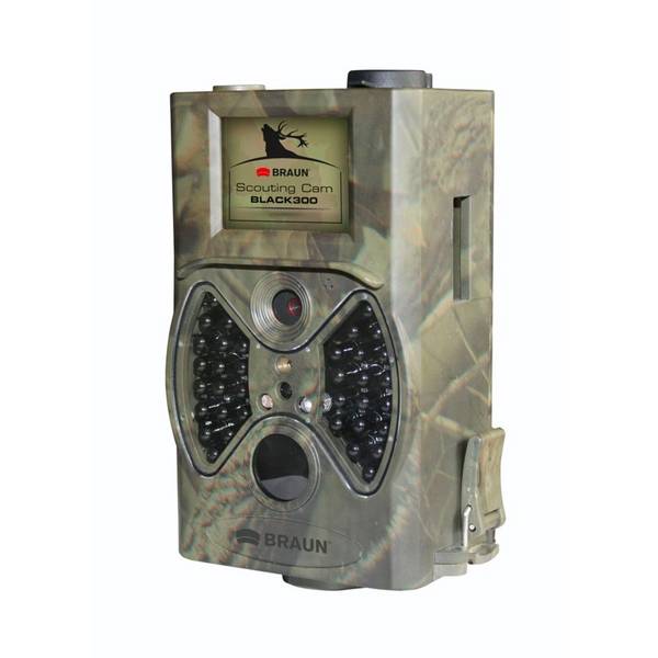 Braun Germany Scouting Cam Wildcamera 12 Mpix Black LED's, Afstandsbediening Camouflage
