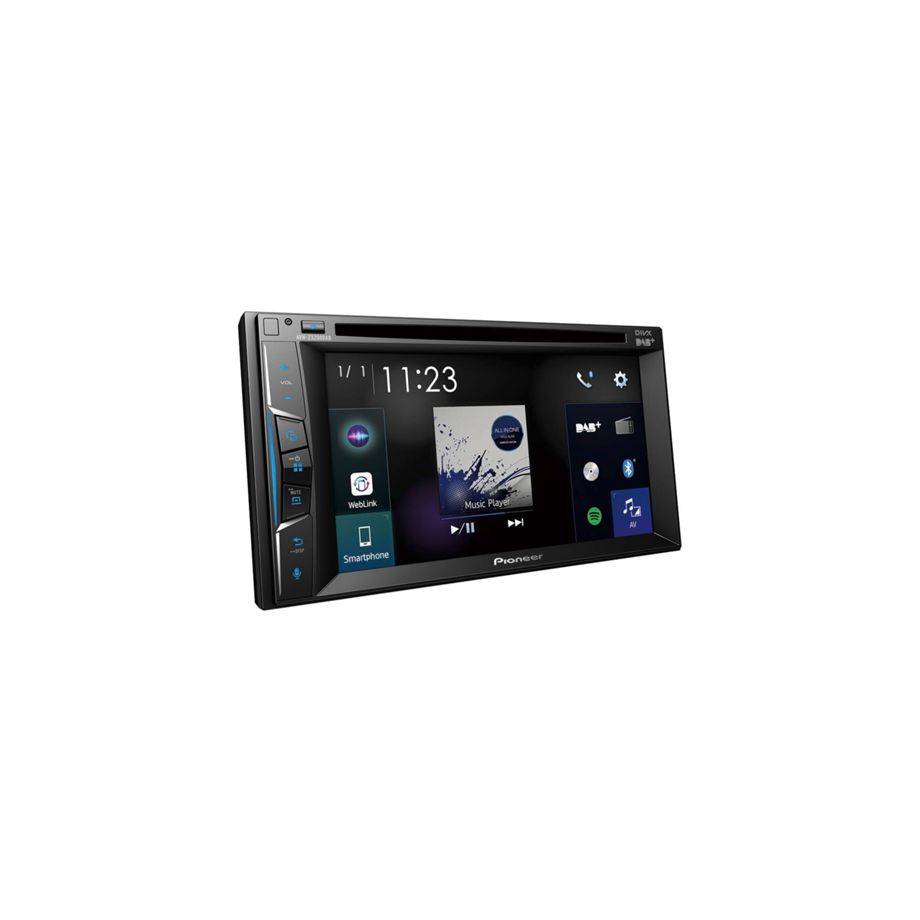 Pioneer AVH-Z3200DAB Autoradio met scherm dubbel DIN DAB+ tuner, Bluetooth handsfree, Aansluiting voor achteruitrijcamer-2