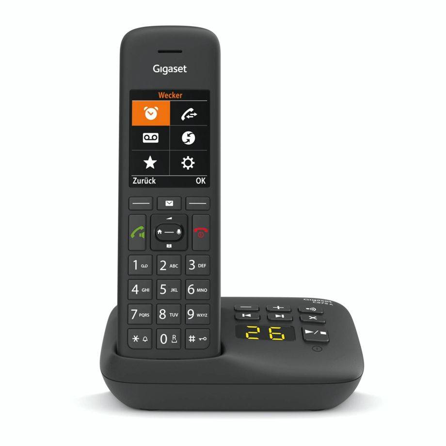 Gigaset C575A Draadloze Telefoon met Antwoordapparaat en Nummerweergave S30852-H2927-B101-0