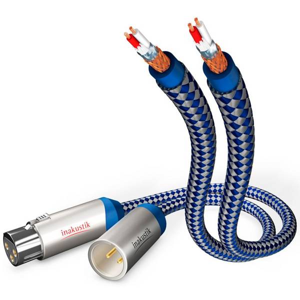 in-akustik Premium Audiokabel XLR - XLR 1,5 m - 00405015