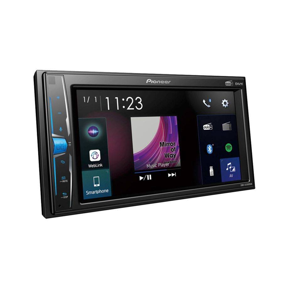 Pioneer DMH-A3300DAB Autoradio dubbel DIN Bluetooth handsfree, DAB+ tuner, AppRadio-1