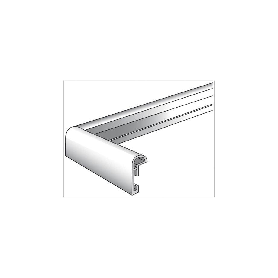 Walther Galeria -30x30 kunststof zwart - KB330H-1