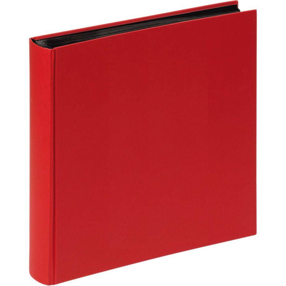 Walther Fun rood 30x30 100 zwarte pag. boekalbum FA308R-0