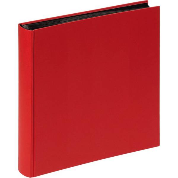 Walther Fun rood 30x30 100 zwarte pag. boekalbum FA308R