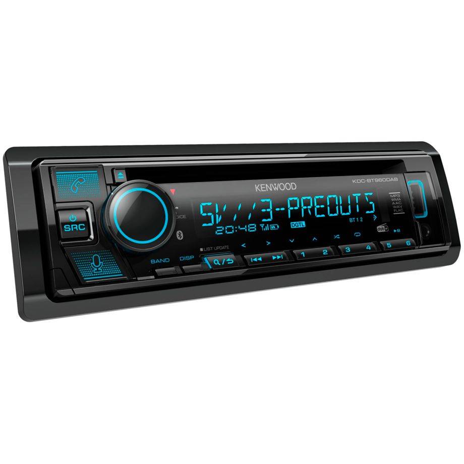 Kenwood KDC-BT960DAB Autoradio - Multicolor-0