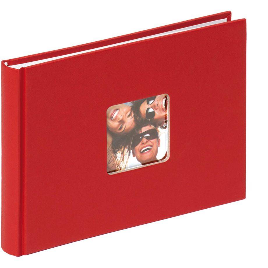 Walther Fun rood 22x16 40 pagina's boekalbum -FA207R-0