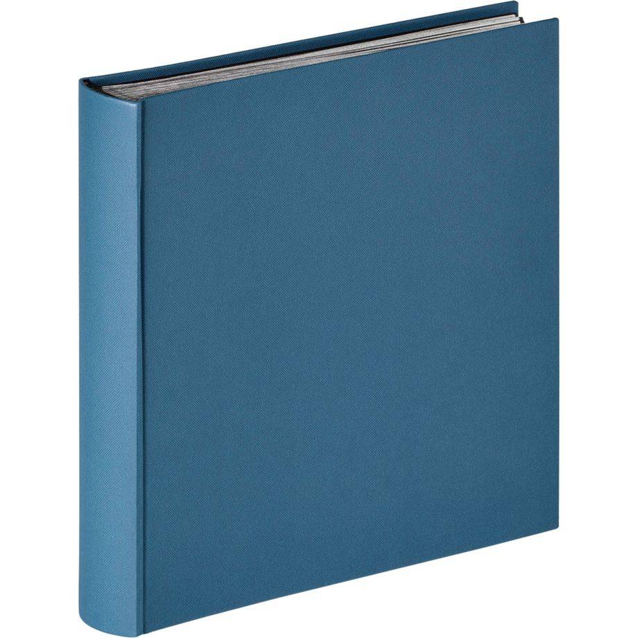 Walther Fun blauw 30x30 100 zwart pag. boekalbum FA308L-0
