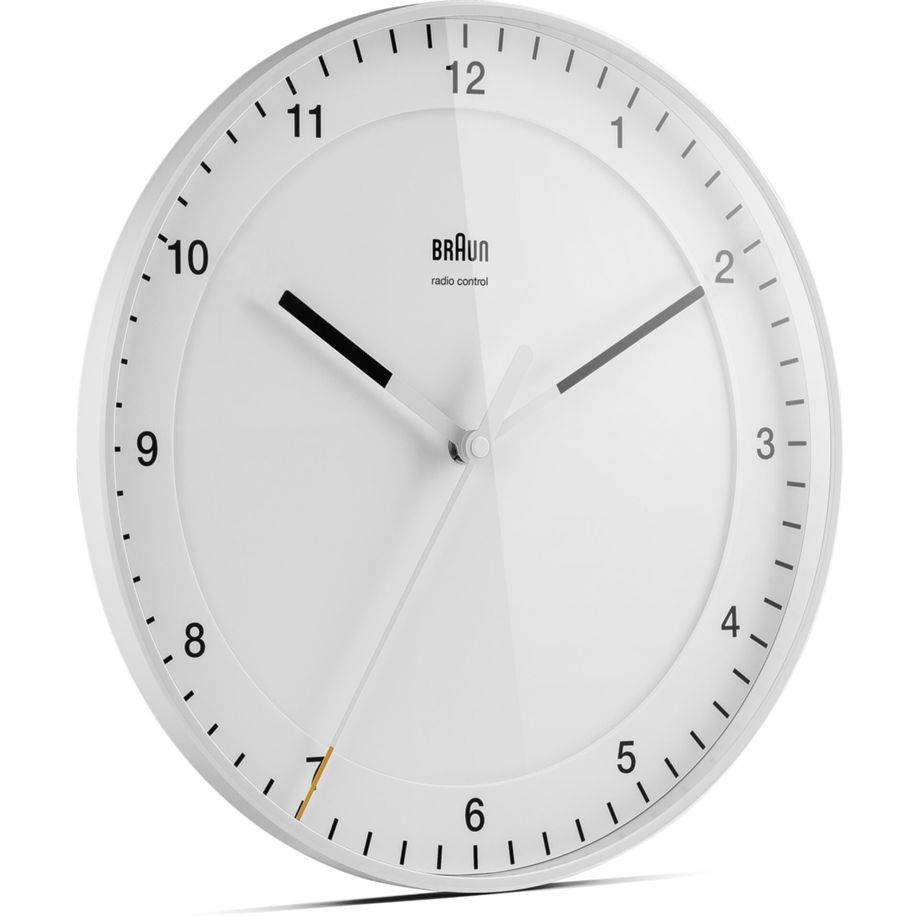 Braun BC 17 W-DCF radiografische wandklok wit-2