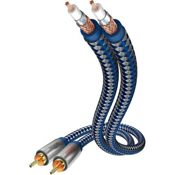 in-akustik Premium Audiokabel Cinch - Cinch 1,5 m