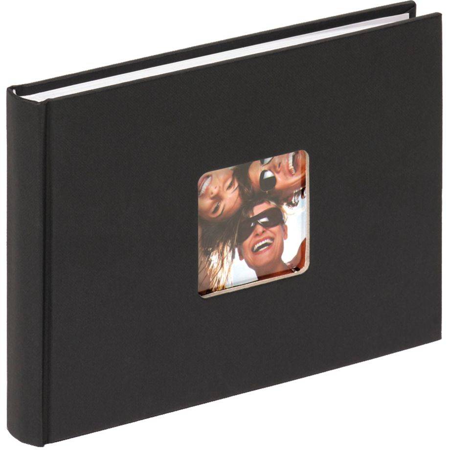 Walther Fun zwart 22x16 40 pagina's boekalbum -FA207B-0