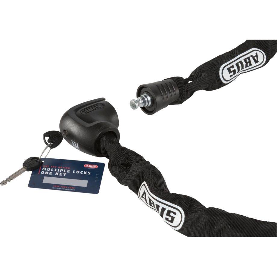 Abus kettingslot Steel-O-Chain 9809K/170 zwart (ART2, 170 cm)-1