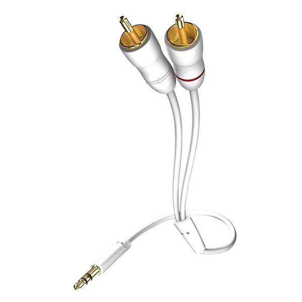 in-akustik Star Audio kabel 3,5 mm Cinch - Cinch 0,75 m