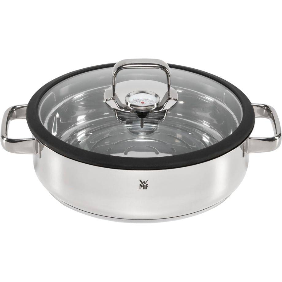 WMF Vitalis stoomkoker met glazen deksel 28cm-0