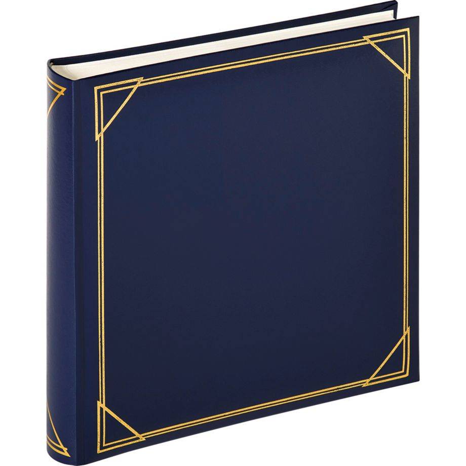 Walther standaard blauw 30x30 100 pag. met fotoalbum MX200L-0