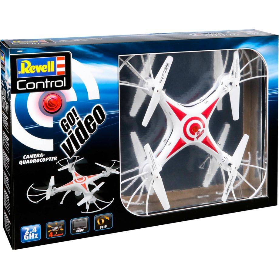 Revell Control GO! Video Drone (quadrocopter) RTF Luchtfotografie-0