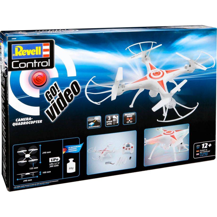 Revell Control GO! Video Drone (quadrocopter) RTF Luchtfotografie-1