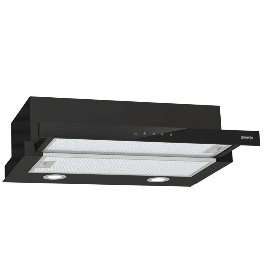 Gorenje TH64E4BG vlakscherm afzuigkap 60cm, zwart-0
