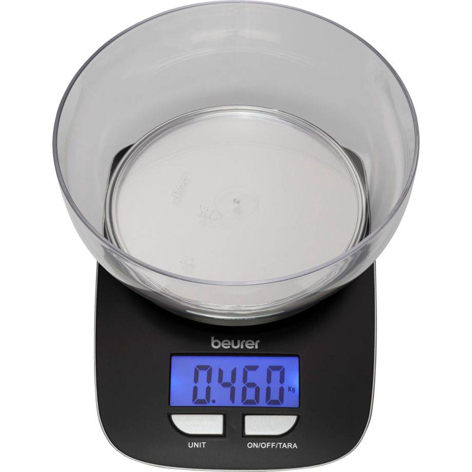 Beurer KS25 Digitale keukenweegschaal Digitaal, Met schaalverdeling Weegbereik (max.): 3 kg Zwart-0