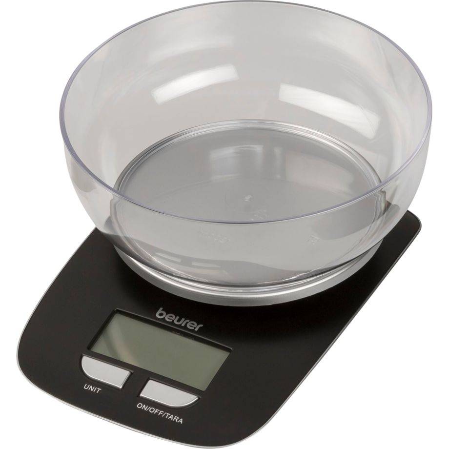 Beurer KS25 Digitale keukenweegschaal Digitaal, Met schaalverdeling Weegbereik (max.): 3 kg Zwart-1