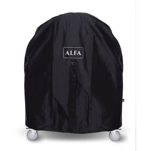 Alfa Forni beschermhoes zwart 4 Pizze + onderstel (Classico)