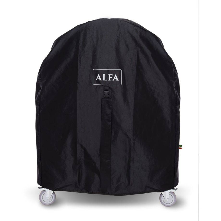 Alfa Forni beschermhoes zwart 4 Pizze + onderstel (Classico)-0