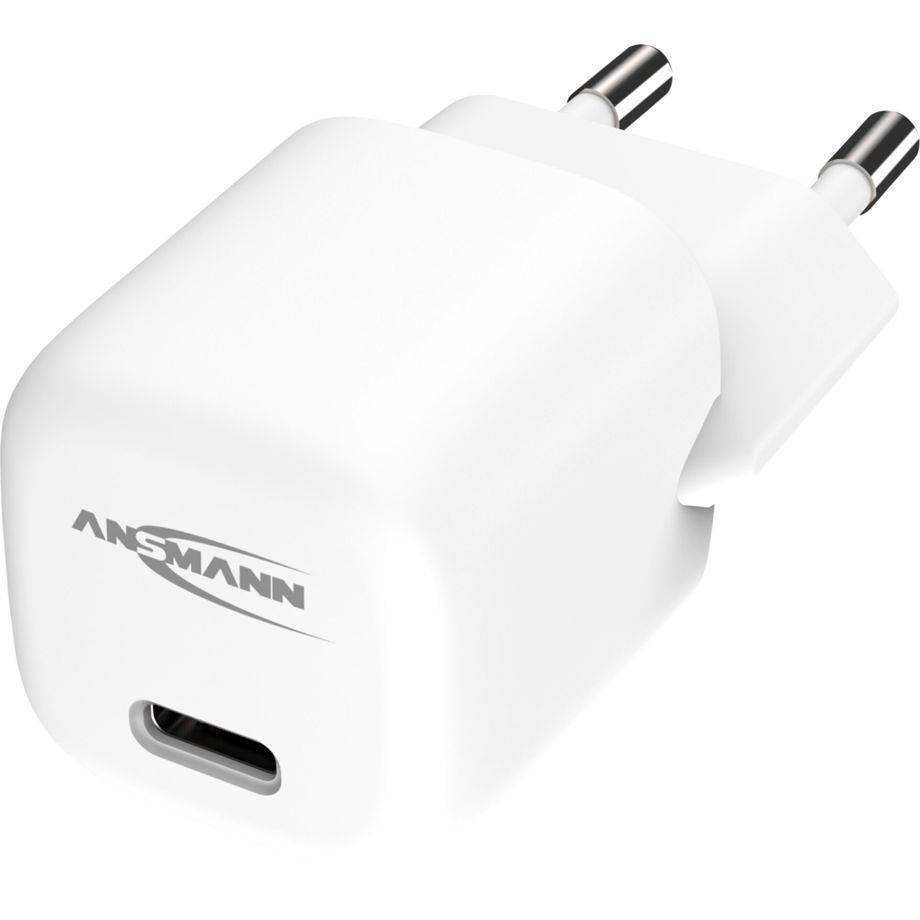 Ansmann Thuislader HC120PD GaN Mini, 3A/20W USB-C 1001-0153-2