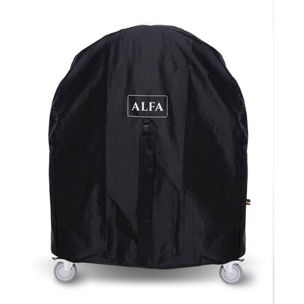 Alfa Forni beschermhoes zwart 3 Pizze + onderstel (Moderno)