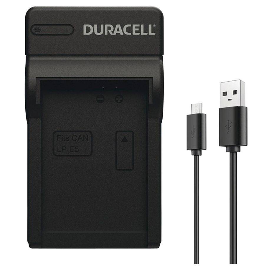 Duracell laadapp. met USB kabel voor DR9925/LP-E5-0