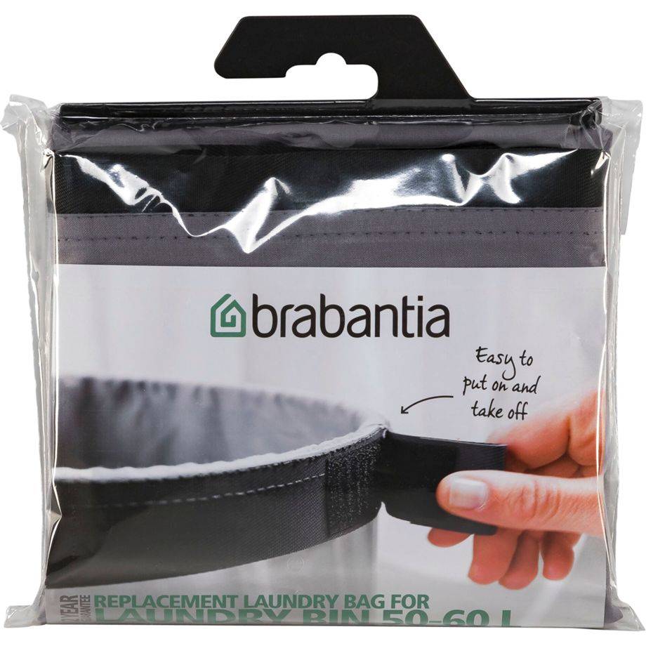 Brabantia wasbox zakvervanging voor wasbox, 50-60 L grijs-0