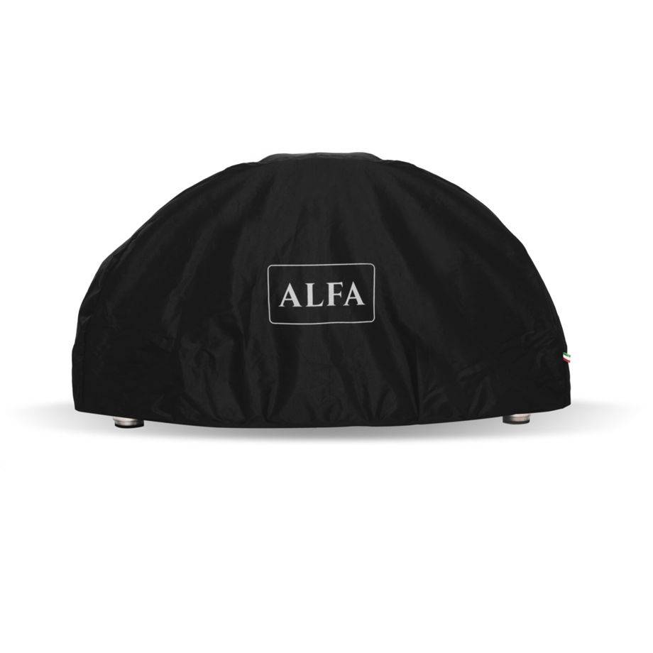 Alfa Forni beschermhoes zwart 5 Pizze (Moderno)-0