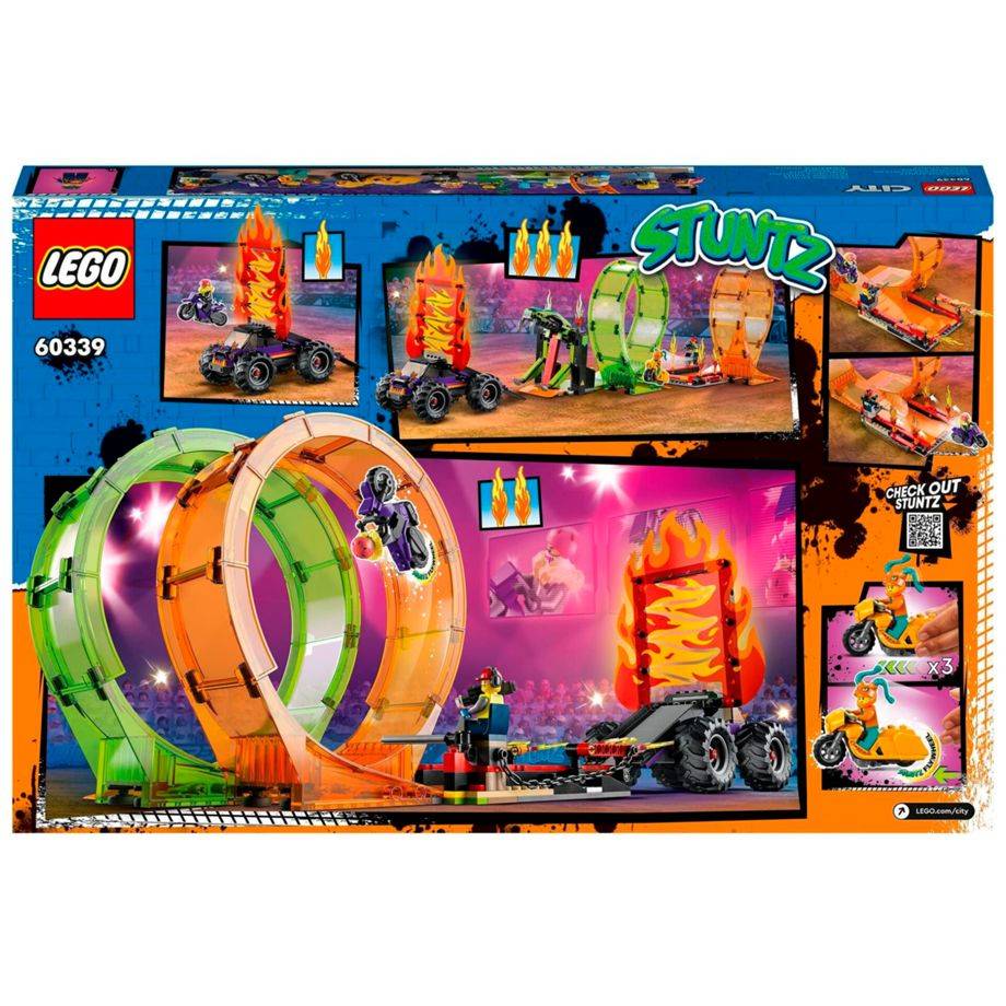 LEGO City Stuntz 60339 dubbele looping stuntarena-1