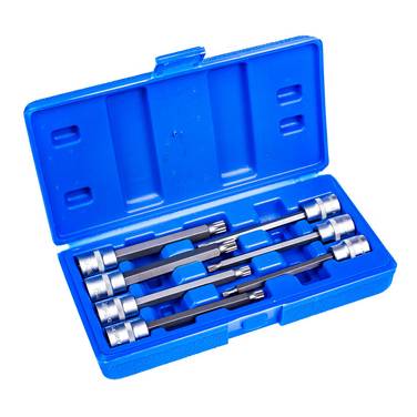 SATRA 3/8" Dopsleutel bitset Spline XZN M4 t/m M10