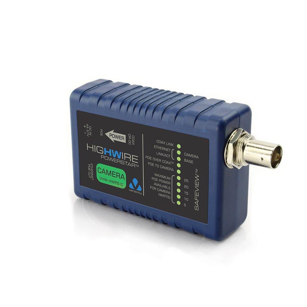 Veracity Fast Ethernet en POE via coaxconverter-0