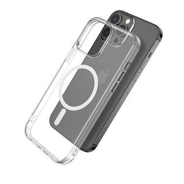 eSTUFF iPhone 13 Pro Max BERLIN Magnetische Hybride Cover - Transparant
