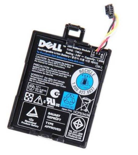 Dell batterij PERC, 2,6 WHR, 1 cel, lithium-ion-0