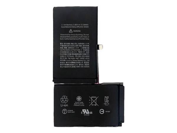CoreParts Batterij voor iPhone Xs Max 11,78Wh Li-ion 3,8V 3100mAh,