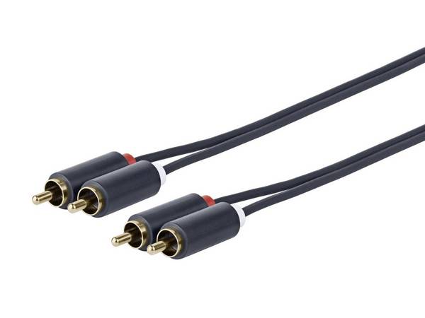 Vivolink 2 X RCA - 2 X RCA MM 1m