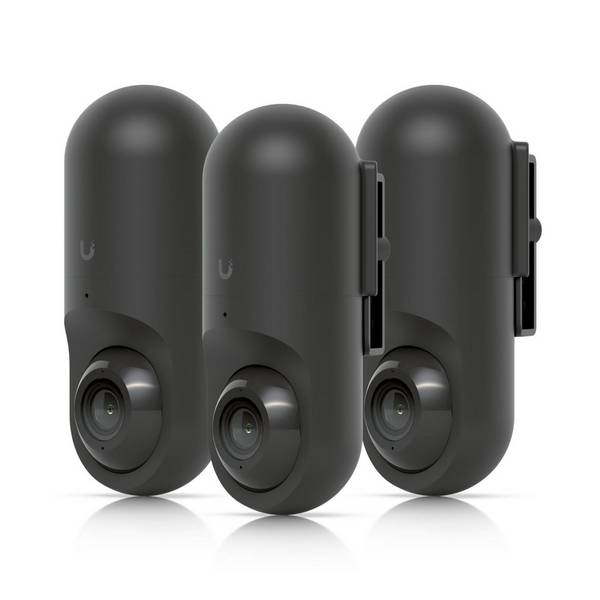 Ubiquiti wand-/paalhouder, polycarbonaat/rubber, IPX4, 3-pack