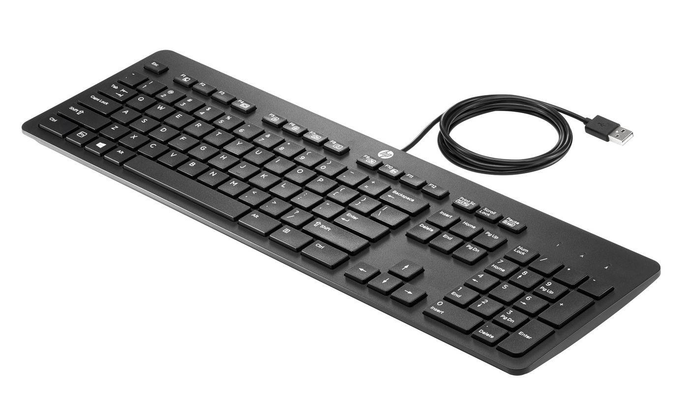 HP USB Business Slim Keyboard - FR-0