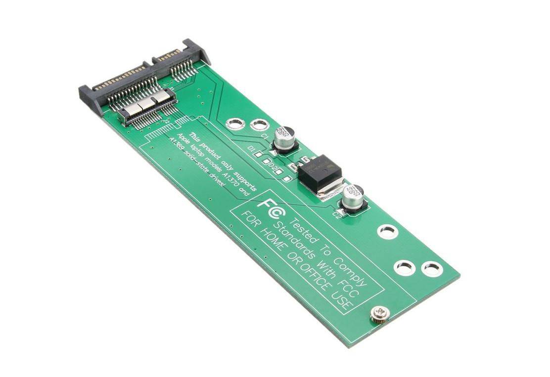 CoreParts MacBook Air 12+6-pins SSD naar SATA-adapter-0