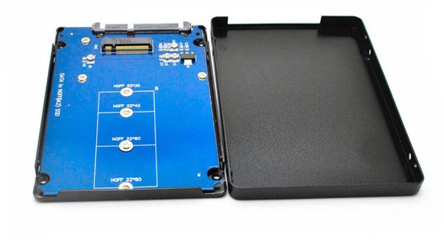 CoreParts M.2 naar 2,5" SATA-behuizing type B & B+M (niet alleen M)-0