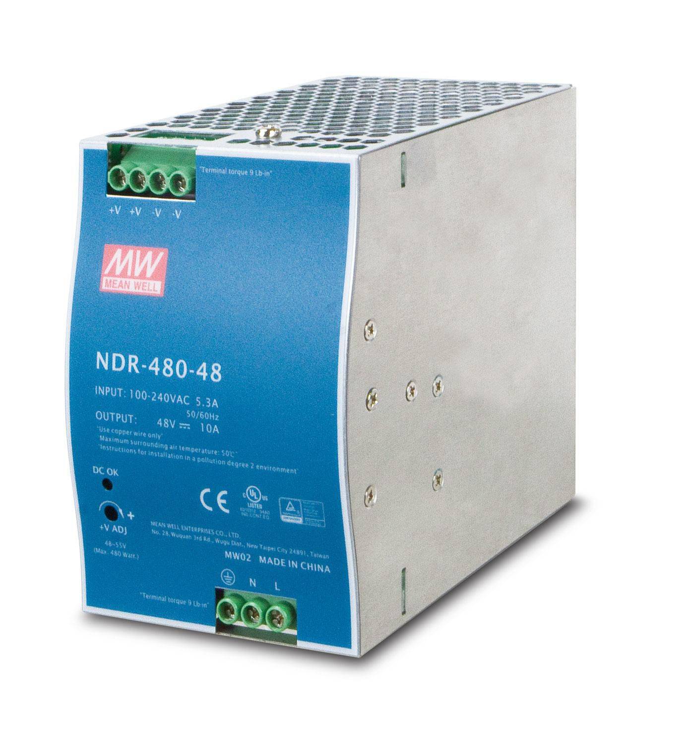 Ernitec DC Enkelvoudige Uitgang Industriële DIN Rail Voedingsunits-0