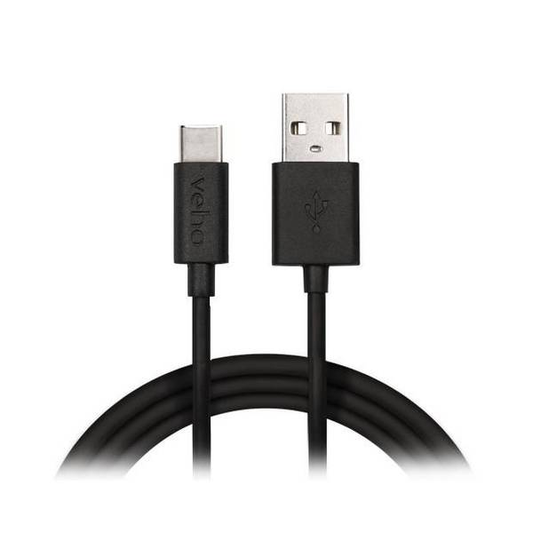 Veho USB-A naar USB-C oplaad- en synchronisatiekabel – 1 meter
