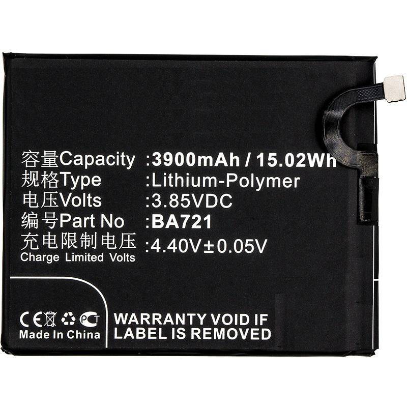 CoreParts Batterij voor Meilan Mobile 14,82Wh Li-ion 3,8V 3900mAh, Note 6-0