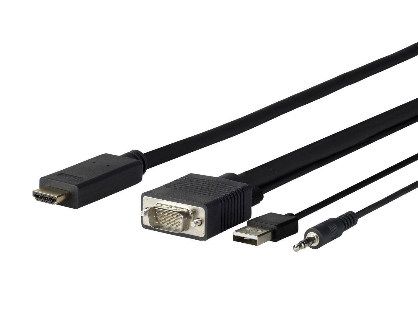 Vivolink Pro VGA + Audio naar HDMI 5M-0