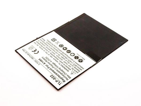 CoreParts-accu voor iPad Air & iPad 5 32,00 Wh Li-Pol 3,7 V 8820 mAh A1474, A1475, iPad 5, iPad Air, iPad Air 1e generat