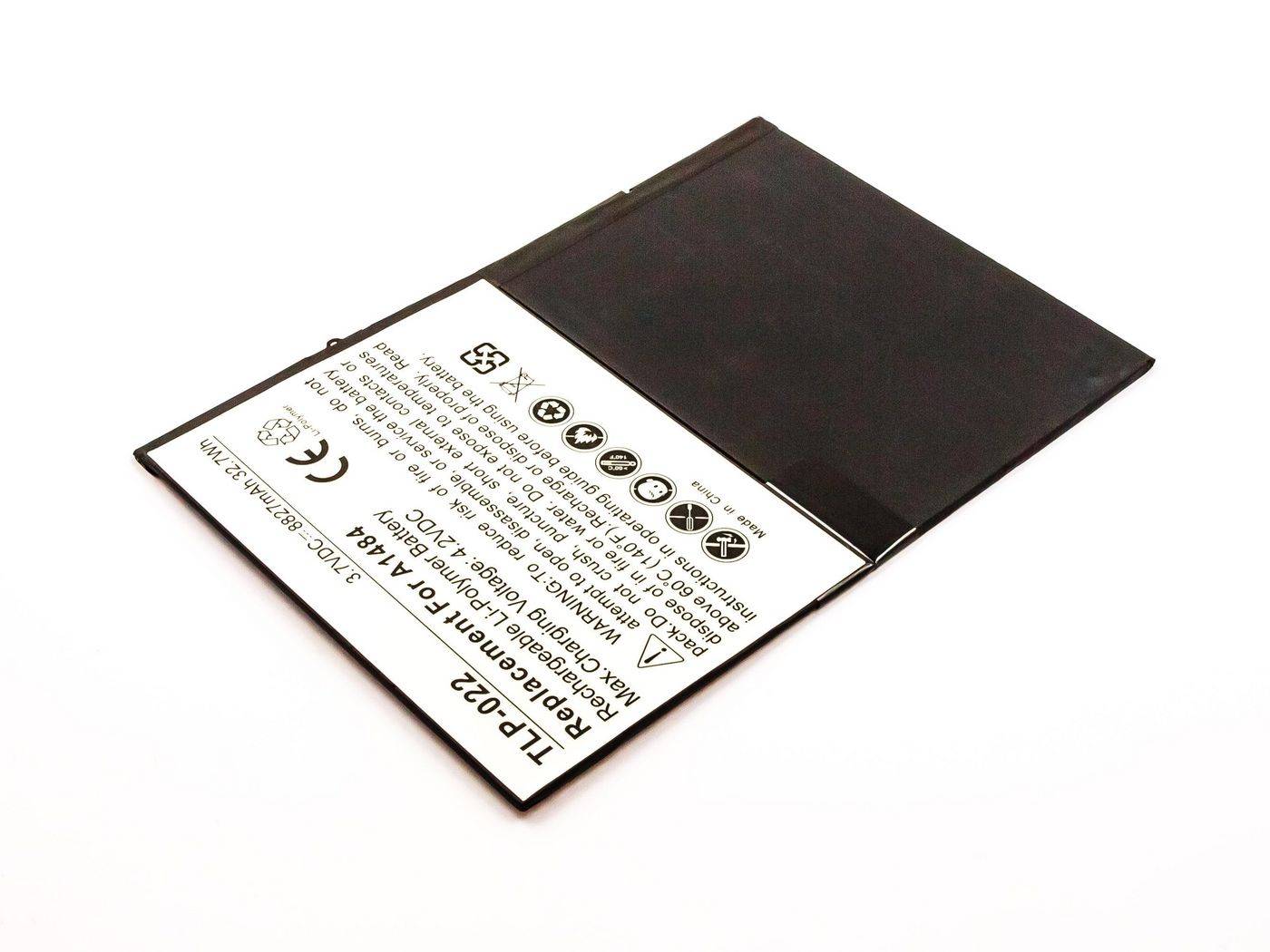 CoreParts-accu voor iPad Air & iPad 5 32,00 Wh Li-Pol 3,7 V 8820 mAh A1474, A1475, iPad 5, iPad Air, iPad Air 1e generat-0